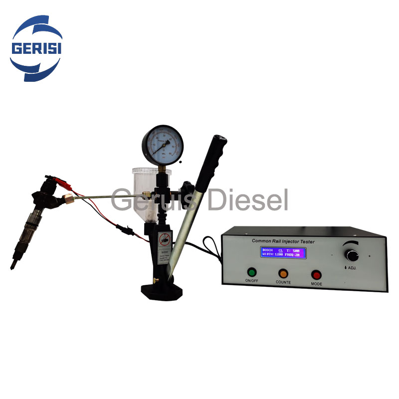 CRI201 Common rail injector tester with S60H diesel nozzle tester