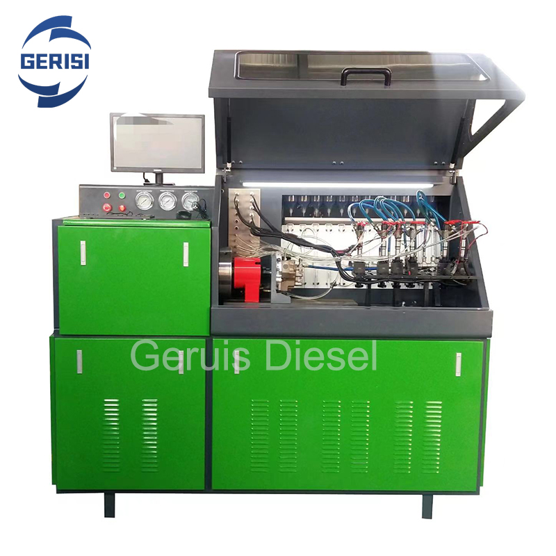 CRS708G common rail test bench with glass tube model 