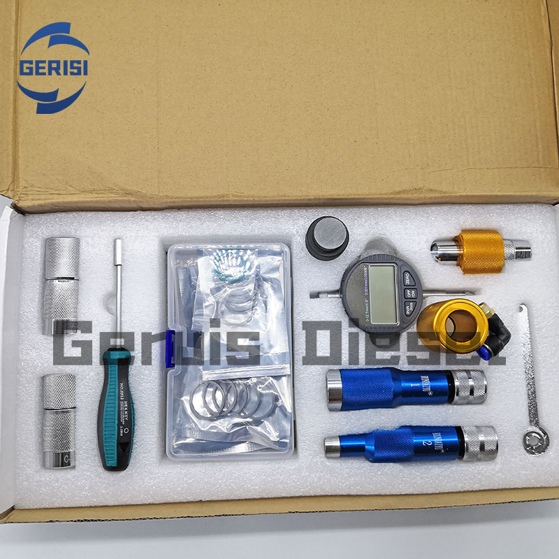 T051 CAT320D injector tool box with shims 